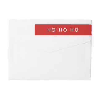 HO HO HO Einfache Minimalistische Weihnachtsfeiern