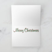 HO! HO! HO! FEIERTAGSKARTE (Innenseite)