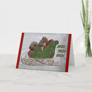 HO! HO! HO! FEIERTAGSKARTE