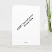 Ho Ho Ho Feiertagskarte (Rückseite)