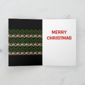 Ho Ho Ho Feiertagskarte (Innenseite)