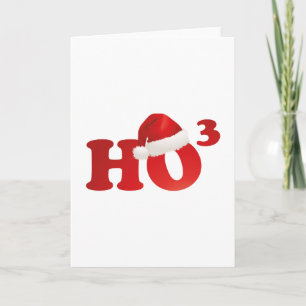HO HO HO FEIERTAGSKARTE