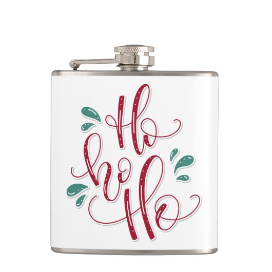 Ho Ho Ho Flachmann (Vorderseite)