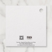 Ho Ho Ho! Foil Gift & Favor Tag (Rückseite)