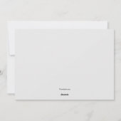 Ho, Ho, Ho, Foto Feiertagskarte (Rückseite)