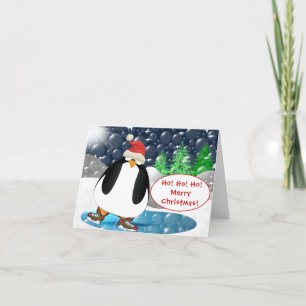 Ho!Ho!HO! Frohe Weihnachten! Feiertagskarte