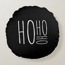 HO HO HO Frohe Weihnachten im schwarzen Farmhouse-