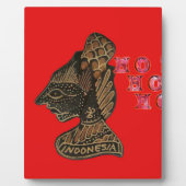 Ho Ho Ho! Frohe Weihnachten Indonesien niedlich Re Fotoplatte (Vorderseite)