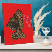 Ho Ho Ho! Frohe Weihnachten Indonesien niedlich Re Fotoplatte (Seite)