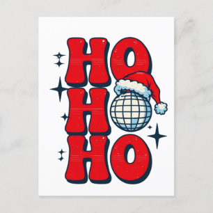 Ho ho ho frohe Weihnachten Postkarte
