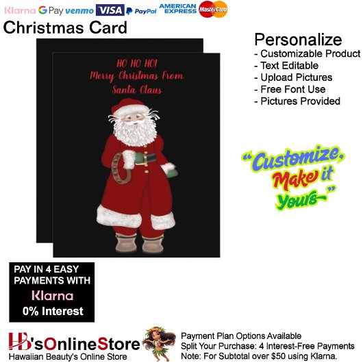 HO HO HO! Frohe Weihnachten vom Weihnachtsmann 2