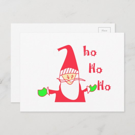 Ho Ho Ho Frohe Weihnachten von Santa.png (Vorne/Hinten)