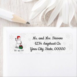 Ho Ho Ho Frohe Weihnachten Weihnachtsmann Niedlich