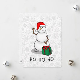 Ho Ho Ho Frohe Weihnachten Weihnachtsmann Niedlich