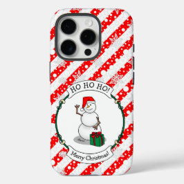 Ho Ho Ho Frohe Weihnachten Weihnachtsmann Niedlich iPhone 16 Pro Hülle