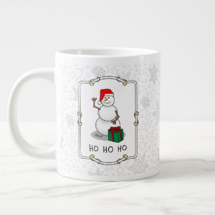 Ho Ho Ho Frohe Weihnachten Weihnachtsmann Niedlich Jumbo-Tasse