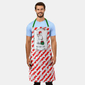 Ho Ho Ho Frohe Weihnachten Weihnachtsmann Niedlich Schürze (Getragen)