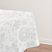 Ho Ho Ho Frohe Weihnachten Weihnachtsmann Niedlich Tischdecke (Beispiel)