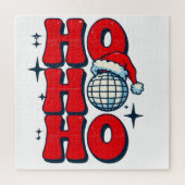 Ho ho ho fröhliche Weihnachten Puzzle (Vertikal)
