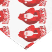 Ho Ho Ho Frory Christmas santa Tischdecke (Schrägansicht)