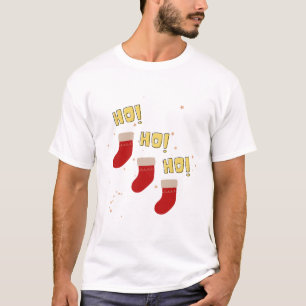 Ho ho ho fun Frohe Weihnachts-Design-T - Shirt