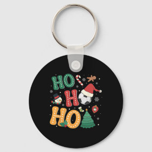 Ho Ho Ho Fußball Sport Weihnachtsbaum Lichter Bekl Schlüsselanhänger