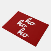 Ho-ho-ho Fußmatte (Schrägansicht)