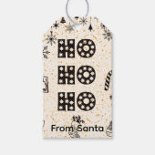 Ho ho ho geschenkanhänger (Vorderseite)