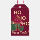 Ho ho ho geschenkanhänger (Vorderseite)