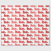 ho. ho. ho. geschenkpapier (Flach)