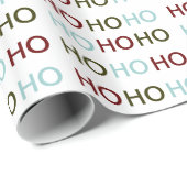 HO HO HO GESCHENKPAPIER (Rolleneckpunkt)