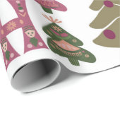 Ho ho ho geschenkpapier (Rolleneckpunkt)