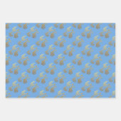 Ho Ho Ho Geschenkpapier Set (Vorderseite 2)