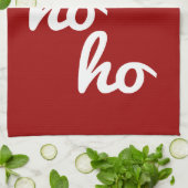 Ho-ho-ho Geschirrtuch (Gefaltet)