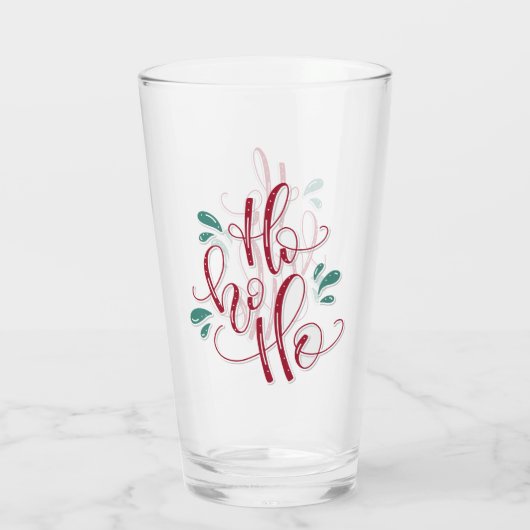 Ho Ho Ho Glas (Rückseite)