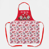 Ho Ho Ho Gnomes Schürze (Vorderseite)