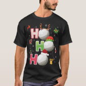 Ho Ho Ho Golf Ball Weihnachten Rentier Rentier Me T-Shirt (Vorderseite)