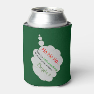 Ho Ho Ho Graphics Green Dosenkühler