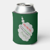 Ho Ho Ho Graphics Green Dosenkühler (Kanne Rückseite)