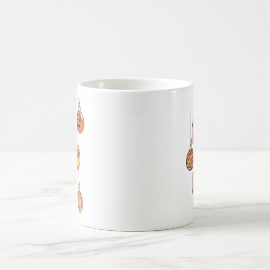 Ho Ho Ho - Groovy Christmas Cheer Kaffeetasse (Mittel)