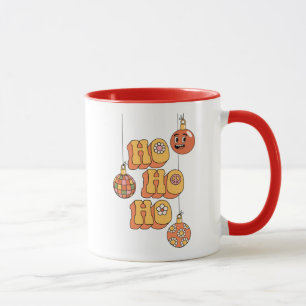 Ho Ho Ho - Groovy Christmas Cheer Tasse