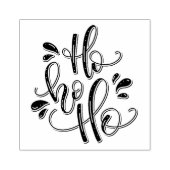 Ho Ho Ho Gummistempel (Prägung)