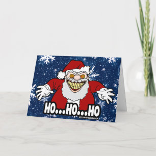 HO HO HO! Haben Sie ein schreckliches kleines Weih Karte