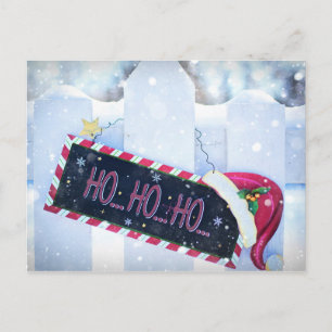 HO HO HO Happy Holiday Weihnachten