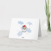 HO HO HO! Have Yourself a Scary Little Christmas Karte (Rückseite)