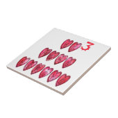 Ho Ho Ho Herz Sammlung. Fliese (Seite)