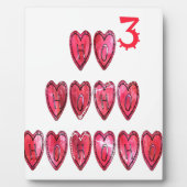 Ho Ho Ho Herz Sammlung. Fotoplatte (Vorderseite)