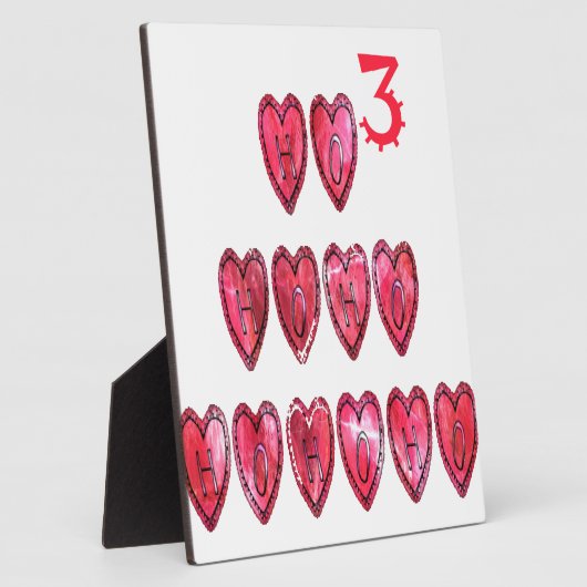 Ho Ho Ho Herz Sammlung. Fotoplatte (Seite)