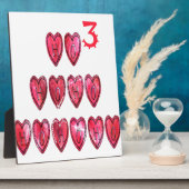 Ho Ho Ho Herz Sammlung. Fotoplatte (Seite)