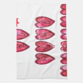 Ho Ho Ho Herz Sammlung. Geschirrtuch (Vertikal)